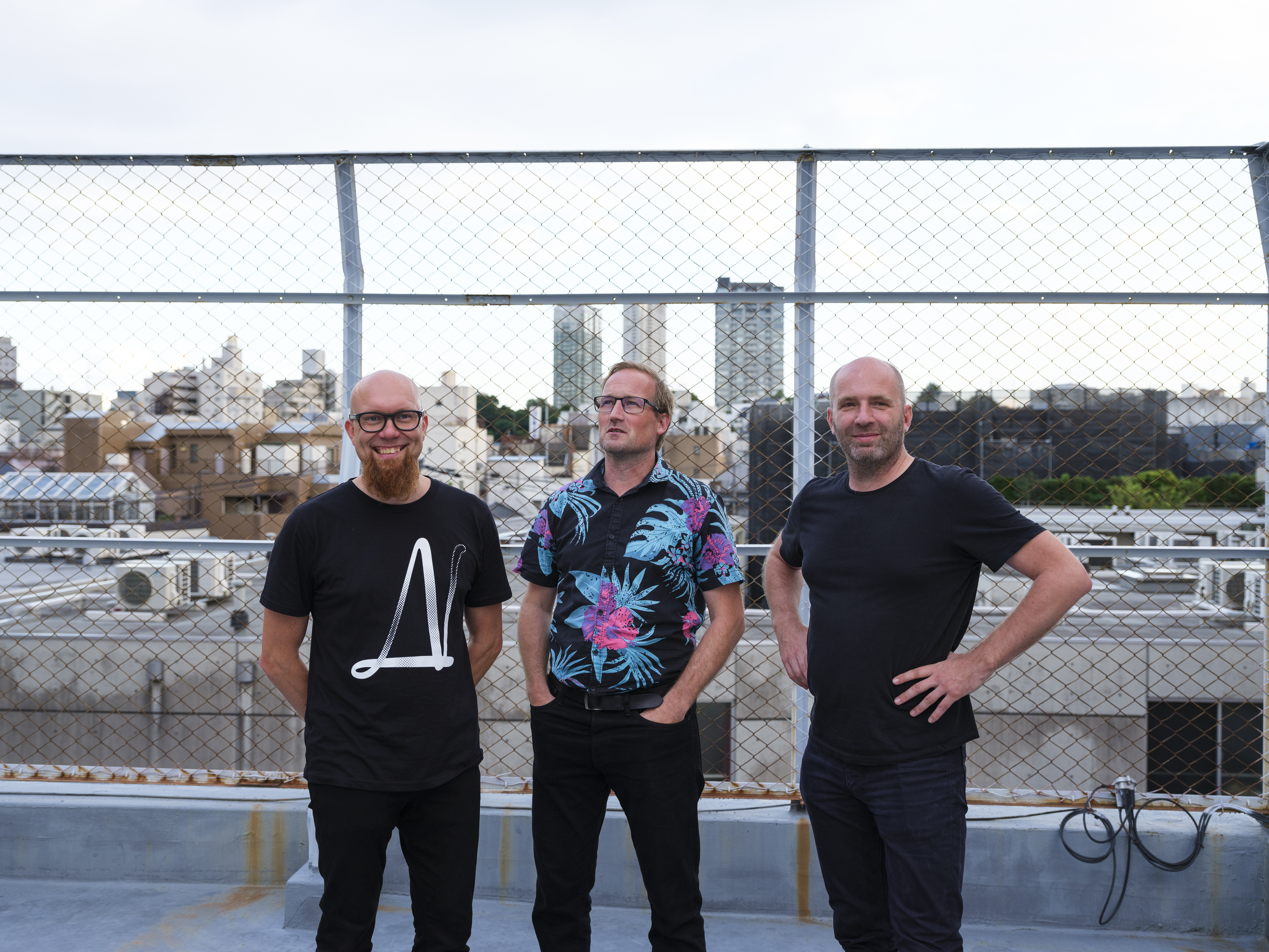 Portlait: Sami Kortemäki, Bas Jacobs and Akiem Helmling at print gallery Tokyo