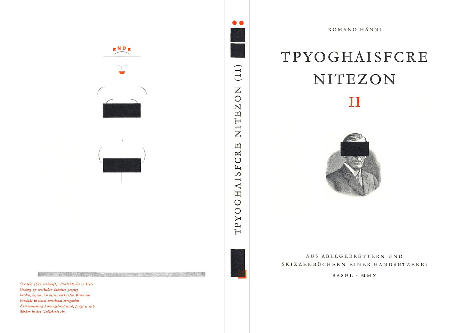 FLyer Exhibition Romano Hänni_typographic note II at print gallery tokyo