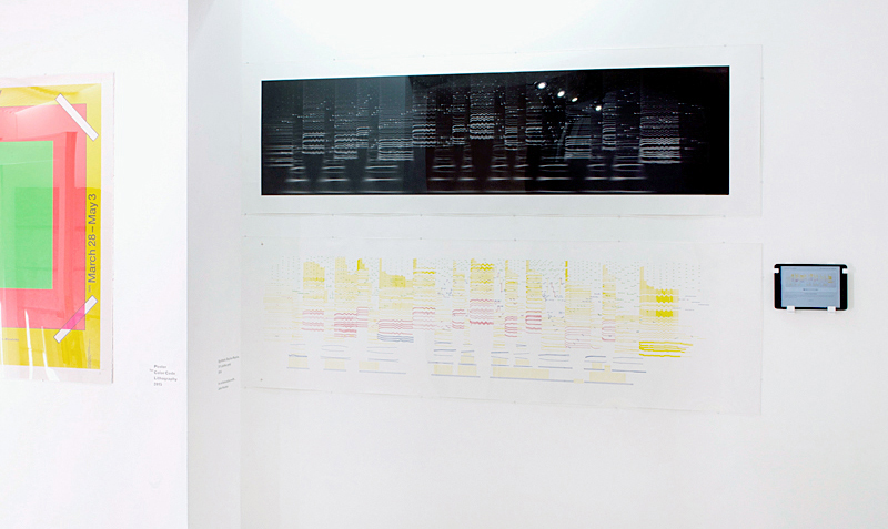 jasio stefanski exhibition: color code at print gallery Tokyo