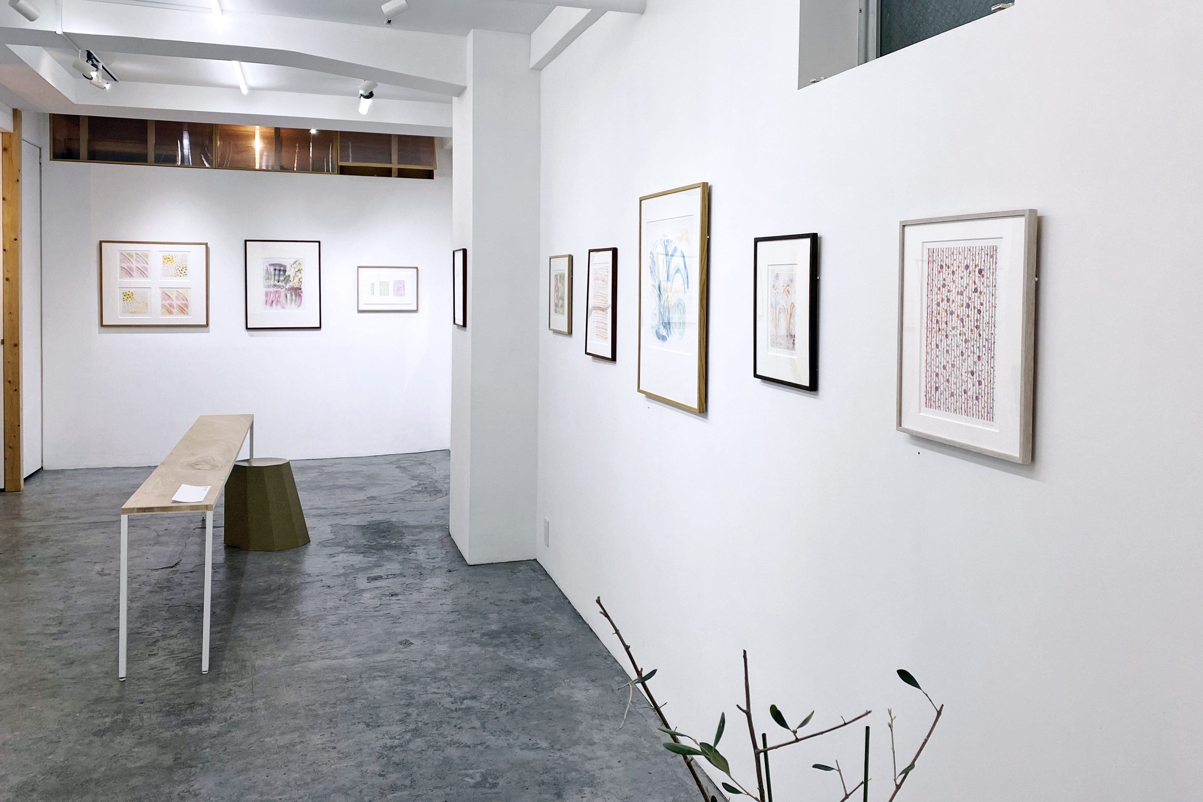 豊川宏美・今泉奏 版画展。PP/print gallery tokyoにて